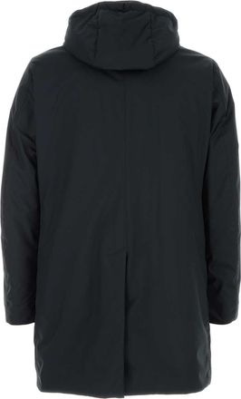 Moorer Trench Coat - Black