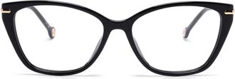 Carolina Herrera cat-eye glasses - women - Acetate - 55 - Black