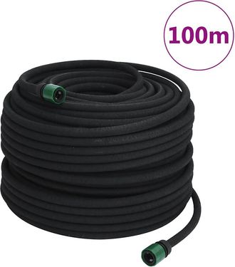vidaXL Manguera Porosa Para Jard&iacute;n Caucho Negro 16 Mm 100 M Vidaxl
