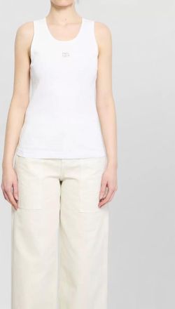 Dolce & Gabbana ribbed cotton slim-fit sleeveless tank top