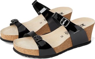 Mephisto Luisa 1 Womens Sandals Black : EU 38 (US Womens 8) B - Medium, Leather