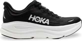 Hoka One One Bondi 9 Womens Running Shoe - Black/White