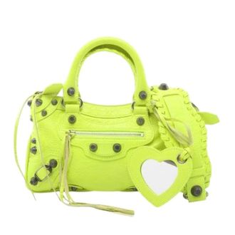 Balenciaga Pre-owned Handbags, female, Green, Size: ONE SIZE Pre-owned Vintage Handbag