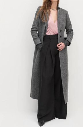 Favorite Daughter Womens The City Coat In Grey