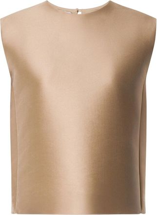 Alberta Ferretti Satin Top