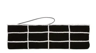 Giuseppe Zanotti Black Myrtle Clutch Bag