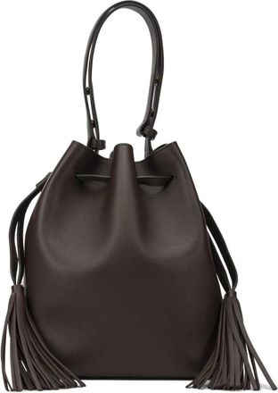 Valentino Garavani Tassen, Dames, Bruin, ONE Size, Leer, Bucket Bag