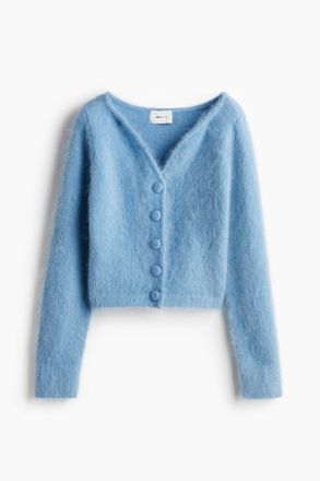 H&M Cardigan aus Mohairmix - Blue