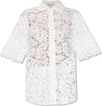 Michael Kors Donna, Camicette, Bianco, M, new