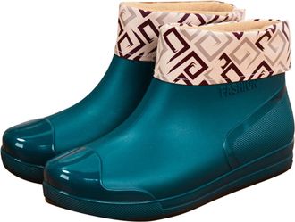 Generic Welly Boots Women Winter Outdoor Warm Shoes For Casual Use With Fixed Closure Ideal For Autumn And Winter Relaxation Activities Ladies Waterproof Flee