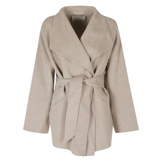 Isabel Marant Ceaton Coat - Coats - Mujer - Beige - 2XS
