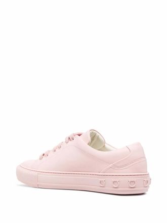 Ferragamo Gancini Leather Sneaker - Pink