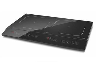Caso Placa De Inducci&oacute;n 2 Fuegos 3500w Negro - 2231-maitre3500 - Caso