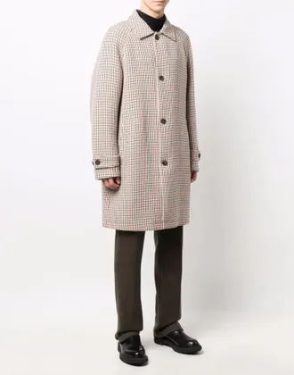 HUGO BOSS Mens Boss X Russell Athletic Dejam Houndstooth Coat Multiple Colors Clothing > & Jackets