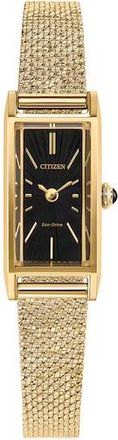 Citizen Fio Quartz Black Dial Ladies Watch EG7128-59E