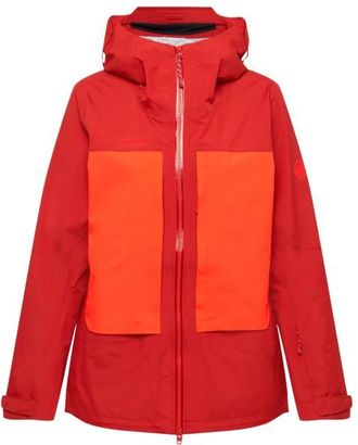 Mammut Skintrack HS Hooded Jacket Skijacke f&uuml;r Damen | rot
