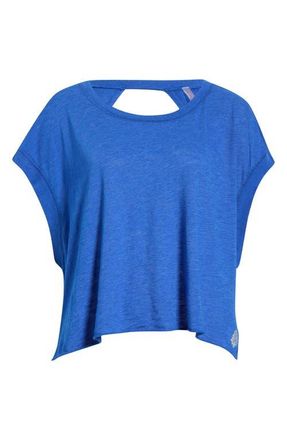 Free People FP Movement My Tee Time Open Back T-Shirt in Electric Shock at Nordstrom, Size X-Large