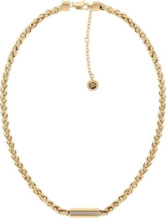 Tommy Hilfiger Womens 2780873 Ladies Necklace - Gold - One Size