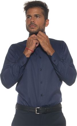 Carrel Camicia classica da uomo Blu Carrel Uomo