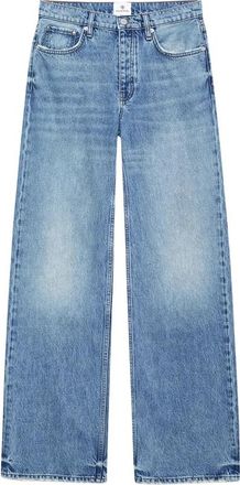 Anine Bing Hugh Jeans - Dames - Loose Fit Jeans - Blauw - W29 - Katoen - Jeans