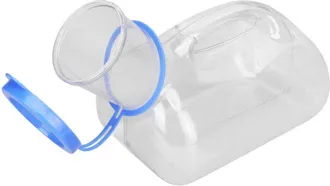 OEM Orinal Port&aacute;til De 1000 Ml Para Hombres Con Tapa Transparente, Ideal Para Viajeros Y Personas Mayores