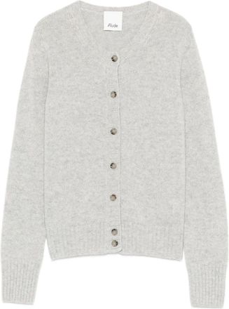 Allude Button-up vest - Grijs