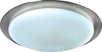 OEM Naeve Triest L&aacute;mpara De Techo Empotrada Led Cct Regulable, Color Plata, 2700-6000 K, Control Remoto