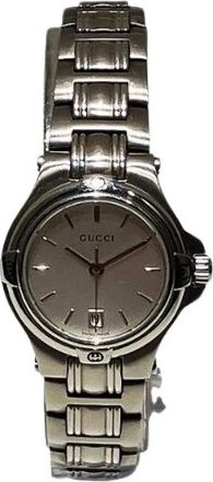 Gucci Pre-owned Watches, female, Gray, Size: ONE SIZE Pre-owned Stainless Steel watches
