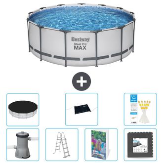 Bestway Piscina Bestway Steel Pro Max Redonda - 427x84 Cm - 8-piezas S543
