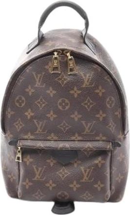 Louis Vuitton Pre-owned Backpacks, female, Brown, Size: ONE SIZE Pre-owned Vintage Backpack