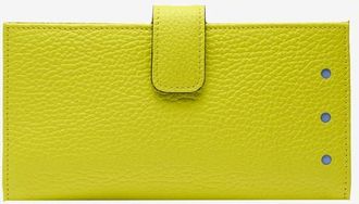 Tusk Ascot Long Slim Wallet in Lime at Nordstrom