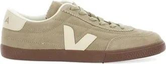 Veja Suede Taupe Pierre Bark Sneakers - Dames - Sneakers - Groen - 36 EU - Schoenen