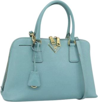 Prada Borsa in Pelle Saffiano Pre-owned - - Pre-owned - Donna - Blu - ONE SIZE