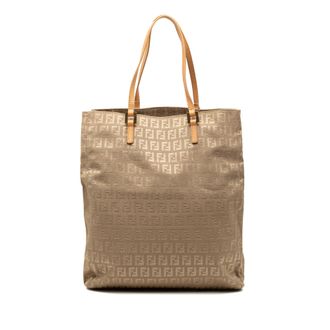 Fendi Tweedehands Zucchino Canvas Tote