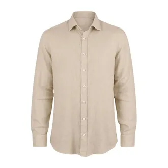 Bastoncino Heren, Overhemden, Beige, Maat: XL