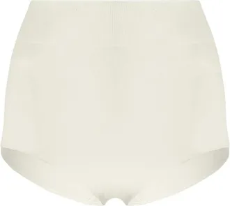 Wolford Korte Broeken, Dames, Beige, M, Wol, Seamless Shorts