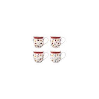 Villeroy & Boch 1485858407 Taz&oacute;n Multicolor 4 Pieza(s)