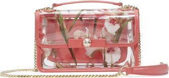 Ted Baker Womens Scarlet Crossbody Bag, Pink/White, S