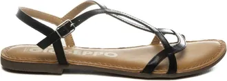 Gioseppo Schoenen, Dames, Zwart, 38 EU, Lage Sandaal 69113