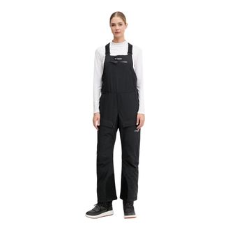 Columbia Highland Summit II Insulated Bib - Dames - Skipakken - Zwart - S - Leer - Fitness