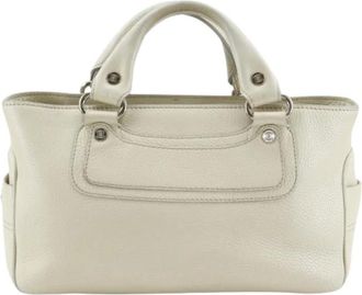Celine Pre-owned Handbags, female, Beige, Size: ONE SIZE Pre-owned Vintage Handbag