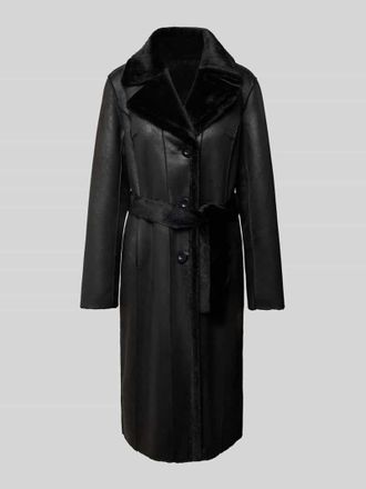 Petite M. Wendemantel mit Reverskragen in Black, Gr&ouml;&szlig;e 34