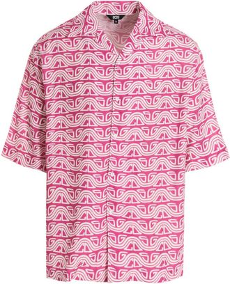 GCDS Waved Logo Shirt