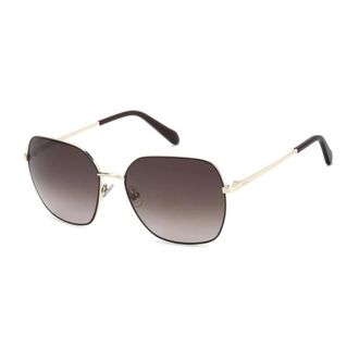 Fossil Accessoires, unisex, Beige, ONE Size, Zonnebril Vierkant