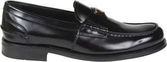 Prada Mocassino - Heren - Loafers - Zwart - 44 EU - Schoenen