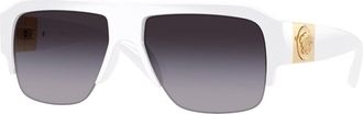 Versace VE4525U 314/8G Mens Sunglasses White Size 57