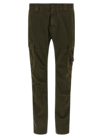 C.P. Company Green Slim Cargo Pants