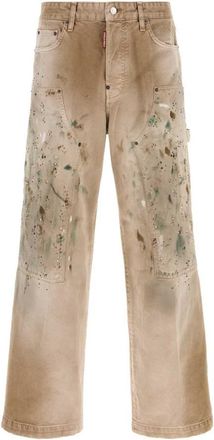 Dsquared2 Light Brown Loose Jeans