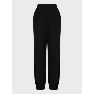 Emporio Armani Broek voor dames in zwart