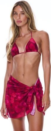 Sunkissed Sarong Skirt in Rouge at Nordstrom